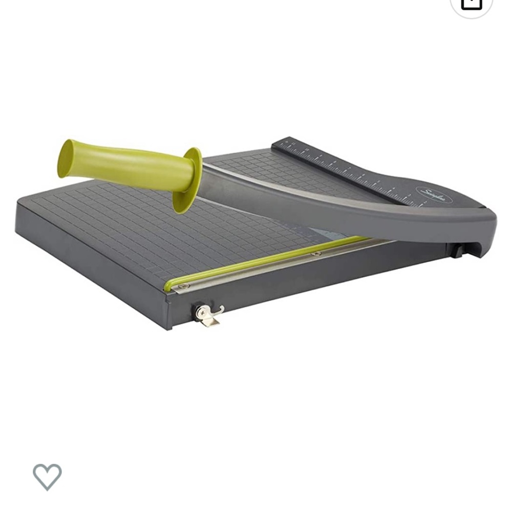 Swingline Paper Cutter, Guillotine Trimmer, 12" Cut Length, 10 Sheet Capacity, C